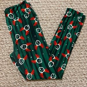 Lularoe Christmas Leggings OS